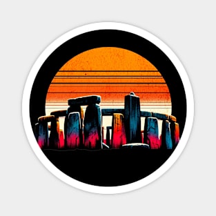 Stonehenge Ruins Design Magnet